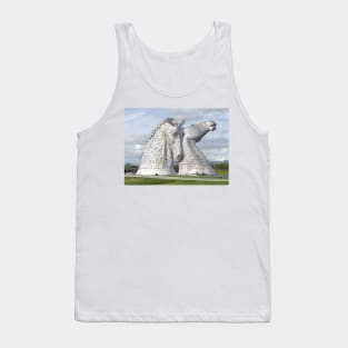 the Kelpies , Helix Park , Grangemouth  43112 Tank Top